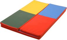 Гімнастичний мат складаний SportBaby Доміно 120х160x4 см, Еко-шкіра